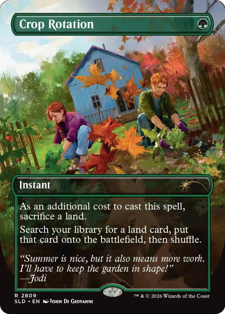 Image for Crop Rotation (2809) (SLD) - Magic: The Gathering