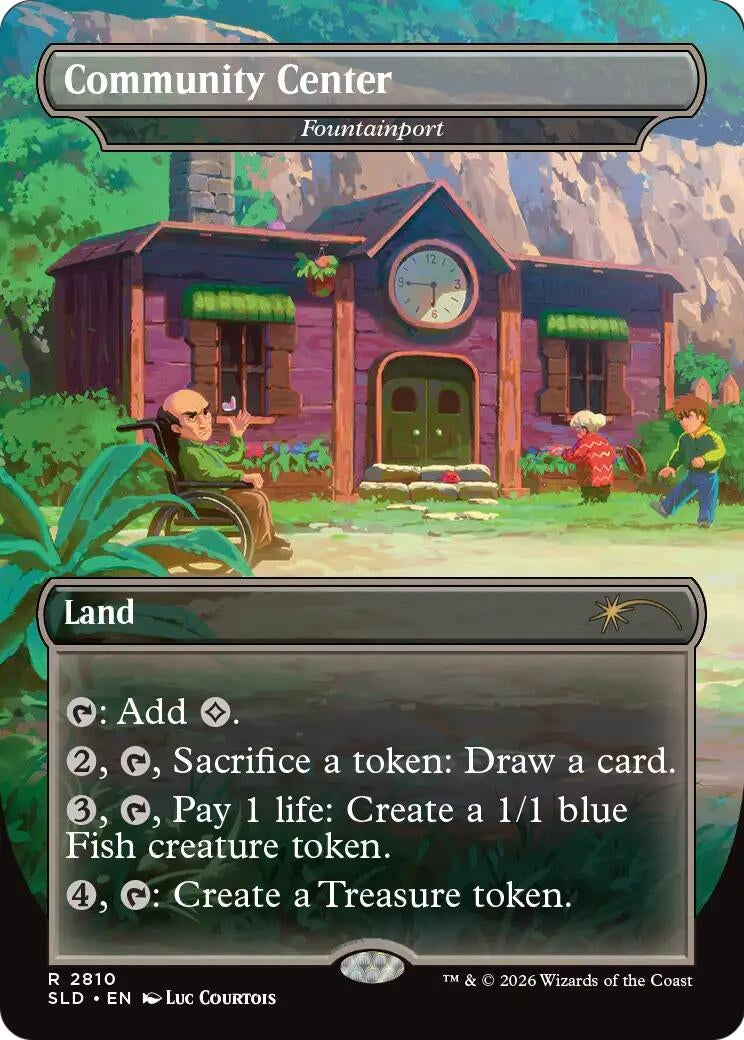 Image for Community Center - Fountainport (2810) (SLD) - Magic: The Gathering