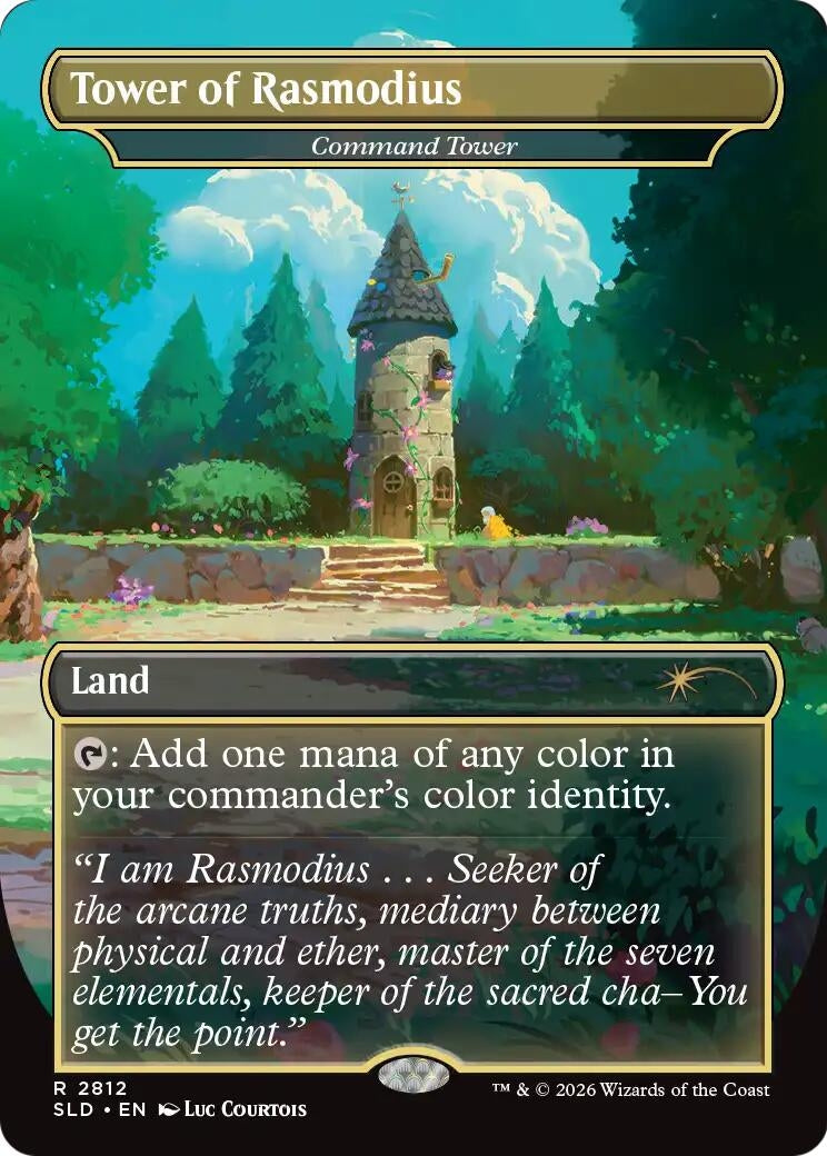 Image for Tower of Rasmodius - Command Tower (2812) (SLD) - Magic: The Gathering