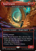 Image for Royal Serpent - Atsushi, the Blazing Sky (2814) (SLD) - Magic: The Gathering