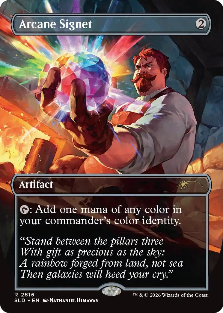 Image for Arcane Signet (2816) (2816) (SLD) - Magic: The Gathering