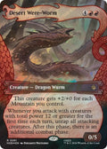 Image for Desert Were-Worm (Showcase) (Surge Foil) (261) (HOB) - Magic: The Gathering