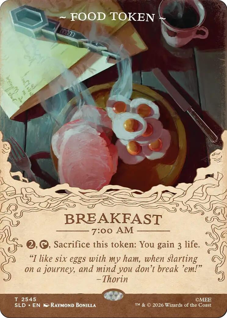 Image for Food Token (2545) (2545) (SLD) - Magic: The Gathering