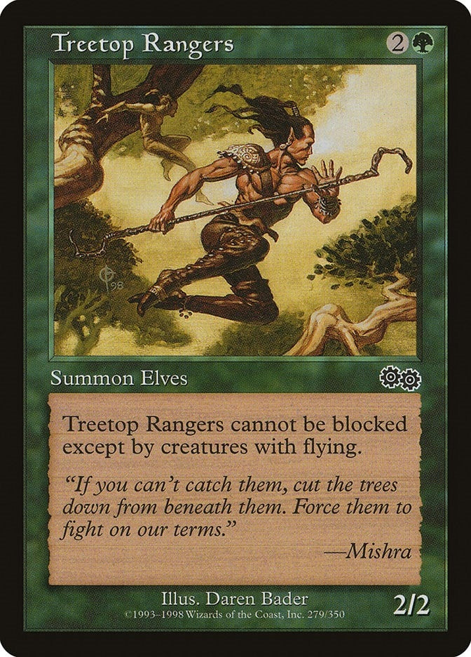 Image for Treetop Rangers (279) (USG) - Magic: The Gathering