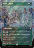 Image for Elven Chorus (Borderless) (Surge Foil) (66) (HOC) - Magic: The Gathering