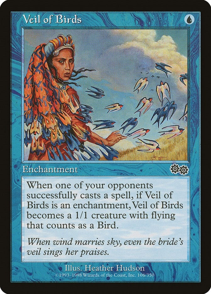 Image for Veil of Birds (106) (USG) - Magic: The Gathering