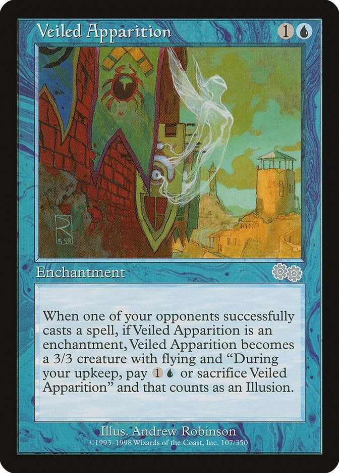 Image for Veiled Apparition (107) (USG) - Magic: The Gathering