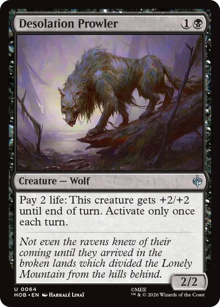 Image for Desolation Prowler (64) (HOB) - Magic: The Gathering