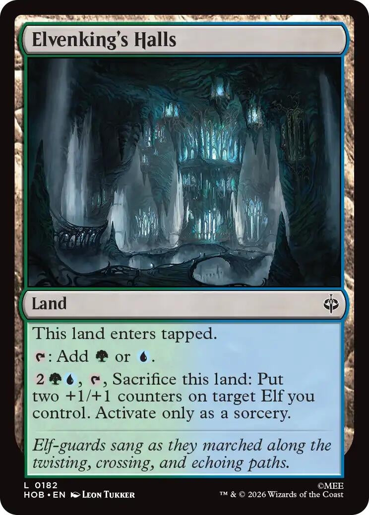 Image for Elvenking's Halls (182) (HOB) - Magic: The Gathering