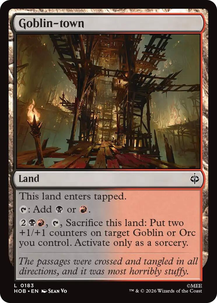 Image for Goblin-town (183) (HOB) - Magic: The Gathering