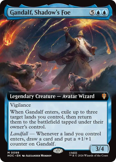 Gandalf, Shadow's Foe (Extended Art) (99) (HOC)