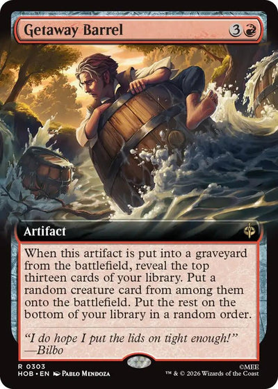 Getaway Barrel (Extended Art) (303) (HOB)