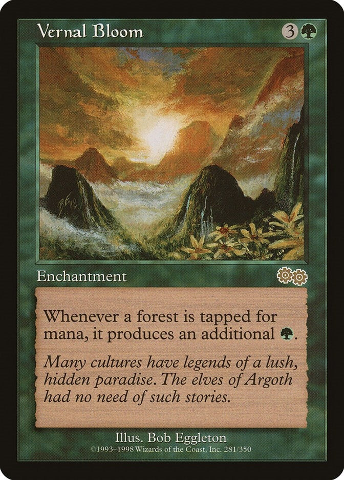 Image for Vernal Bloom (281) (USG) - Magic: The Gathering