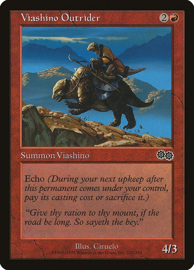 Image for Viashino Outrider (223) (USG) - Magic: The Gathering