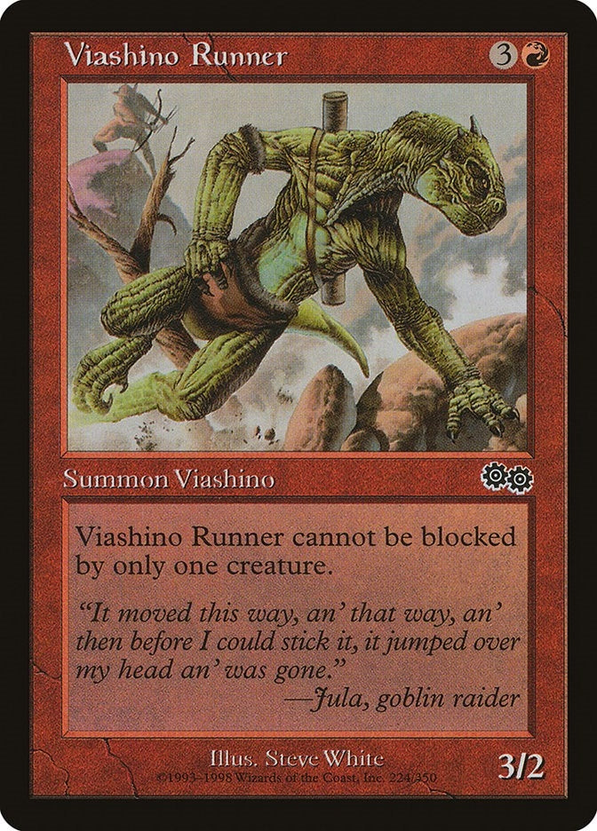 Image for Viashino Runner (224) (USG) - Magic: The Gathering