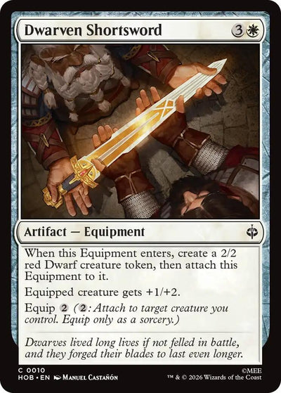 Dwarven Shortsword (10) (HOB)