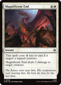 Image for Magnificent End (20) (HOB) - Magic: The Gathering