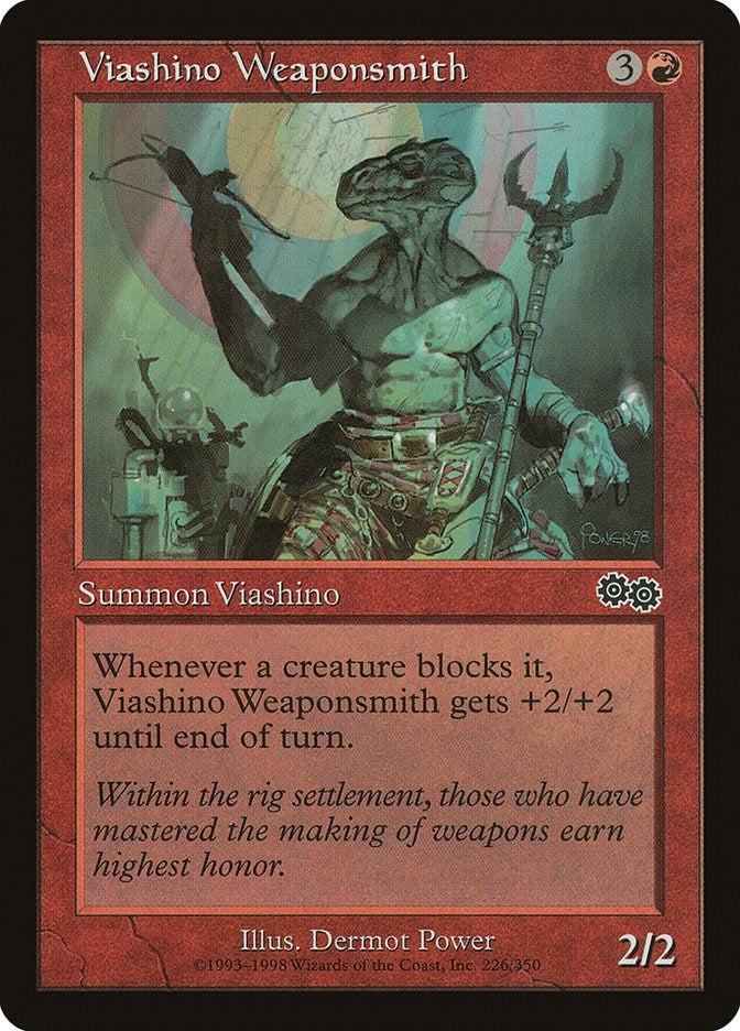 Image for Viashino Weaponsmith (226) (USG) - Magic: The Gathering