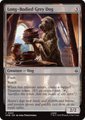 Image for Long-Bodied Grey Dog (1) (HOB) - Magic: The Gathering