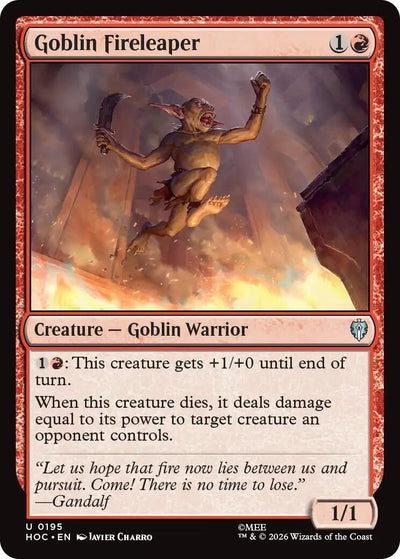 Goblin Fireleaper (195) (HOC)