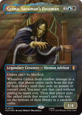 Image for Grima, Saruman's Footman (Borderless) (Surge Foil) (73) (HOC) - Magic: The Gathering