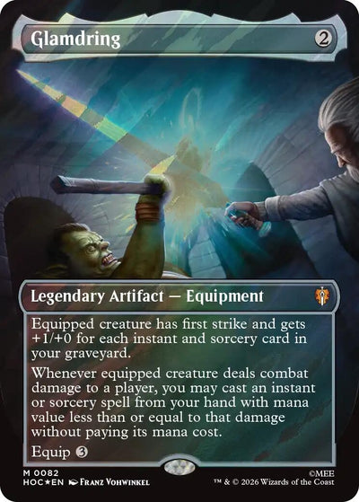 Glamdring (Borderless) (Surge Foil) (82) (HOC)