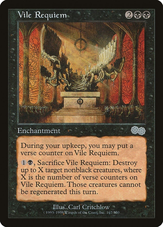 Image for Vile Requiem (167) (USG) - Magic: The Gathering