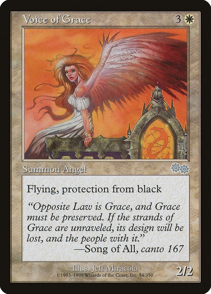 Image for Voice of Grace (54) (USG) - Magic: The Gathering