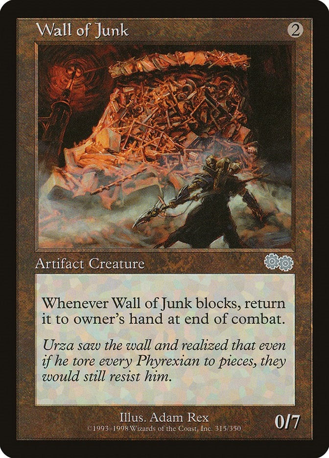 Image for Wall of Junk (315) (USG) - Magic: The Gathering