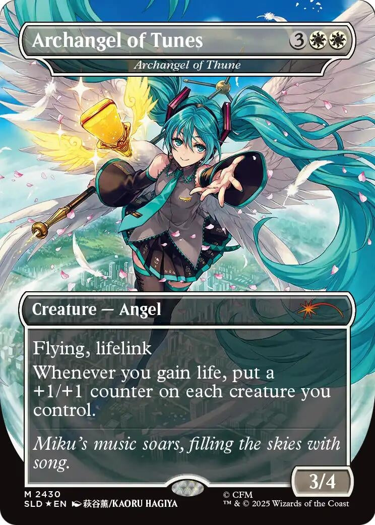 Image for Archangel of Tunes  - Archangel of Thune (2430) (SLD) - Magic: The Gathering