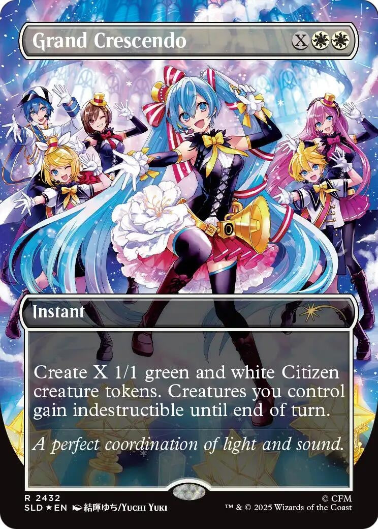 Image for Grand Crescendo (2432) (SLD) - Magic: The Gathering