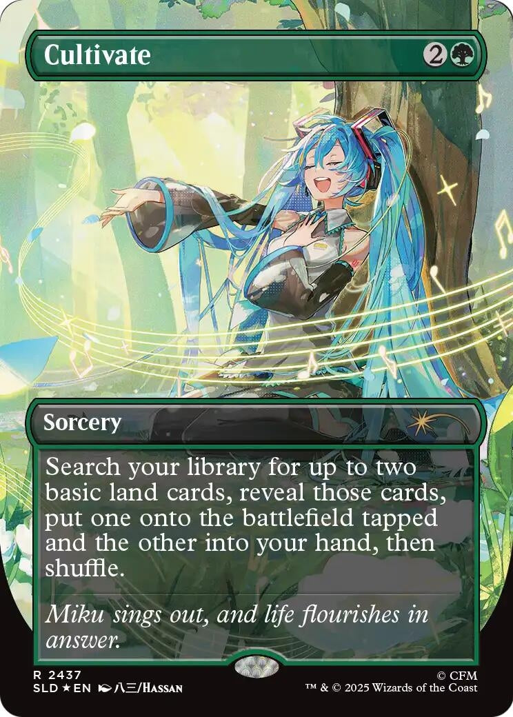 Image for Cultivate (2437) (2437) (SLD) - Magic: The Gathering