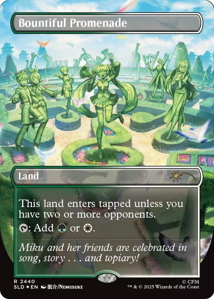 Image for Bountiful Promenade (2440) (SLD) - Magic: The Gathering