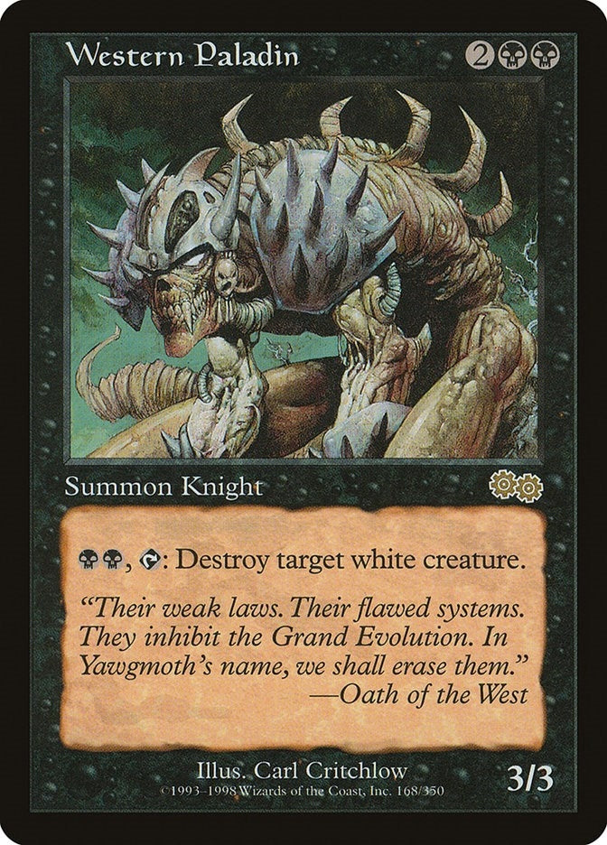 Image for Western Paladin (168) (USG) - Magic: The Gathering