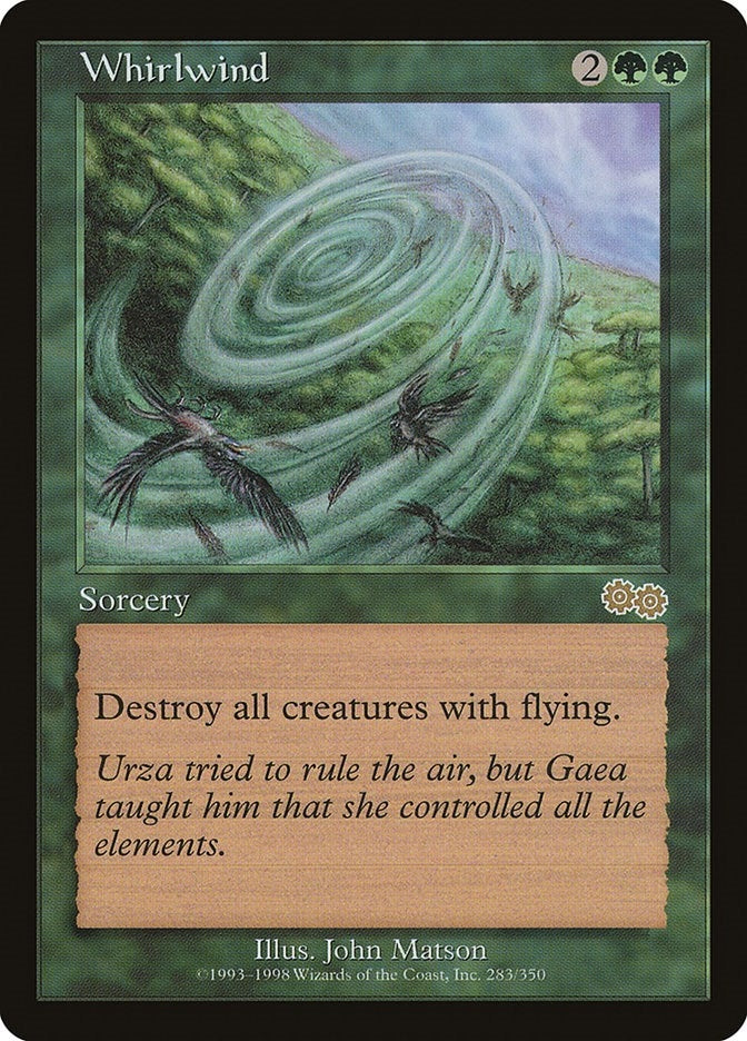 Image for Whirlwind (283) (USG) - Magic: The Gathering