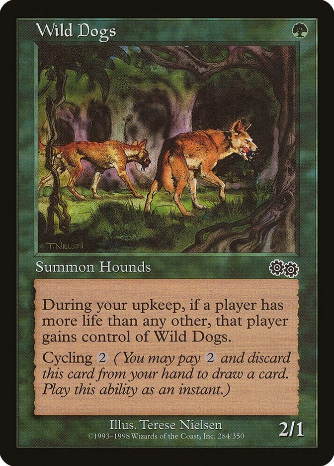 Image for Wild Dogs (284) (USG) - Magic: The Gathering