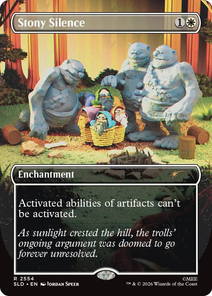 Image for Stony Silence (2554) (SLD) - Magic: The Gathering