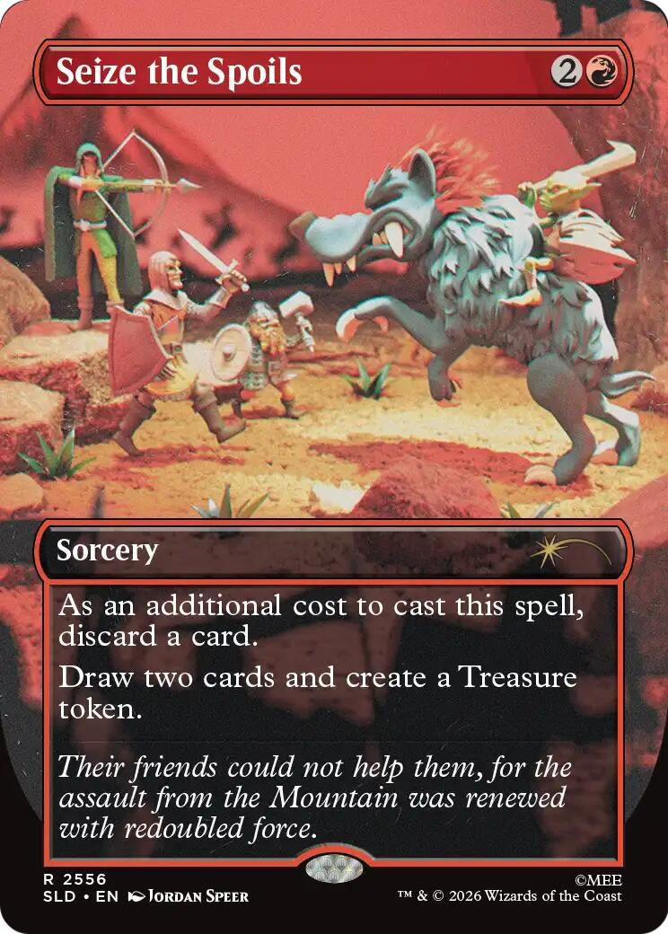 Image for Seize the Spoils (2556) (SLD) - Magic: The Gathering