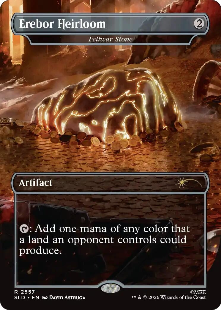 Image for Erebor Heirloom - Fellwar Stone (2557) (SLD) - Magic: The Gathering