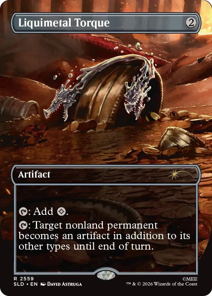 Image for Liquimetal Torque (2559) (SLD) - Magic: The Gathering