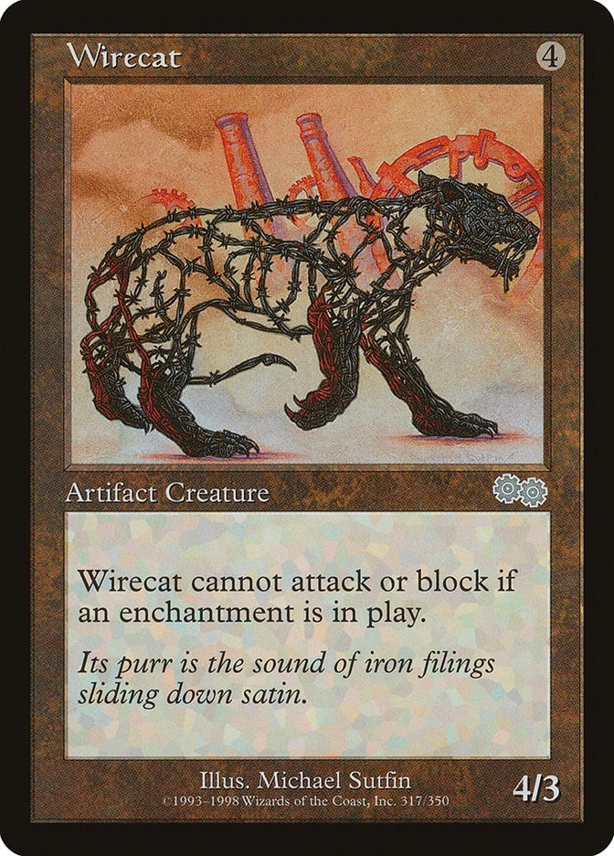 Image for Wirecat (317) (USG) - Magic: The Gathering