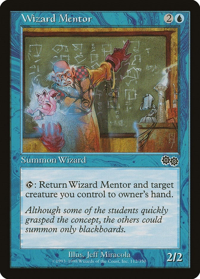 Image for Wizard Mentor (112) (USG) - Magic: The Gathering