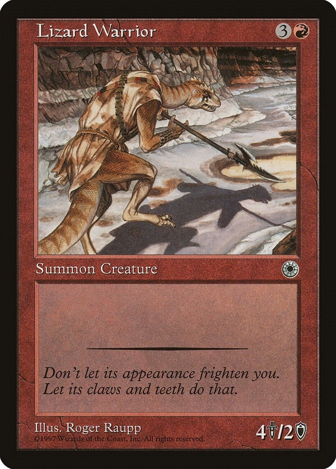 Image for Lizard Warrior (POR) - Magic: The Gathering