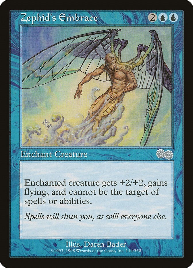 Image for Zephid's Embrace (114) (USG) - Magic: The Gathering