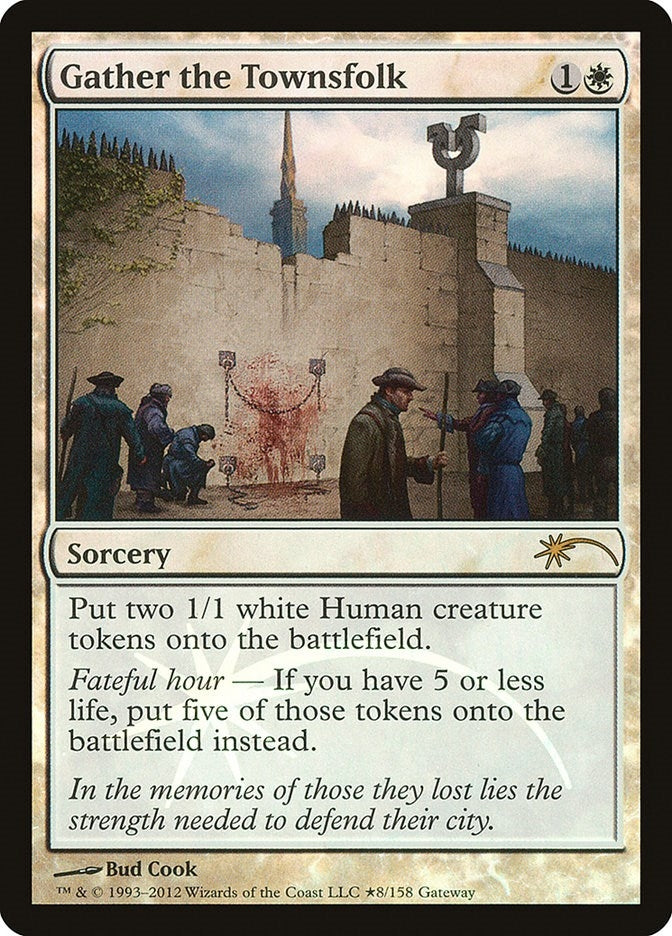 Image for Gather the Townsfolk (8) (WPN) - Magic: The Gathering