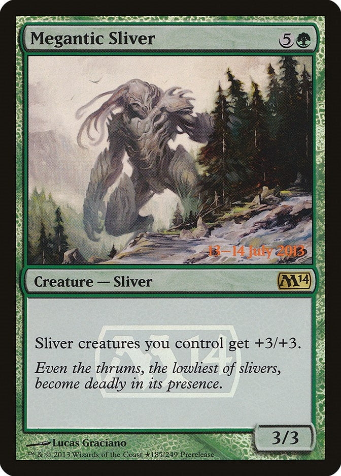 Image for Megantic Sliver (185) (PRE) - Magic: The Gathering