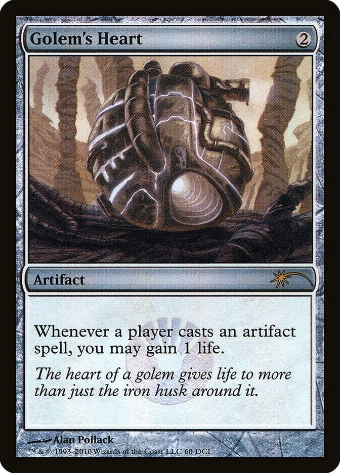 Image for Golem's Heart (60) (WPN) - Magic: The Gathering