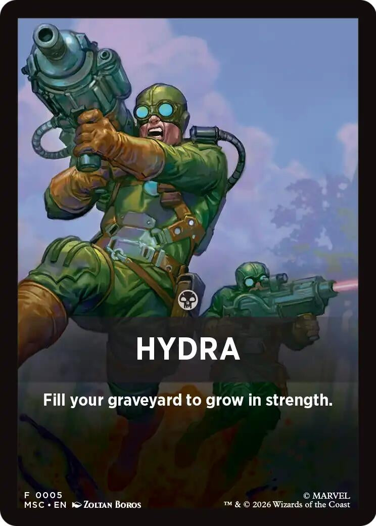Image for Hydra Theme Card (0005) (5) (MSC) - Magic: The Gathering