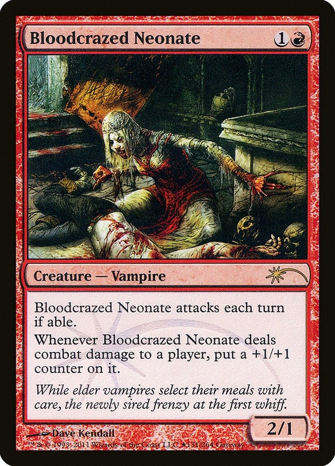 Image for Bloodcrazed Neonate (83) (WPN) - Magic: The Gathering