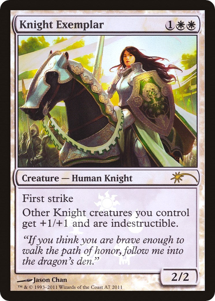 Image for Knight Exemplar (A7) (MEDIA) - Magic: The Gathering